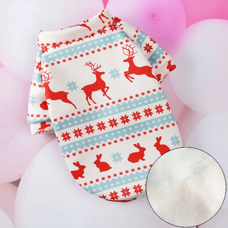 Winter Hoodie Costume for Cats - Warm Sweatshirt Outfit