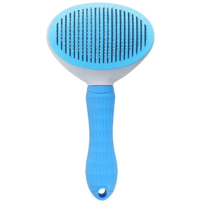 Self-Cleaning Pet Brush for Dogs and Cats