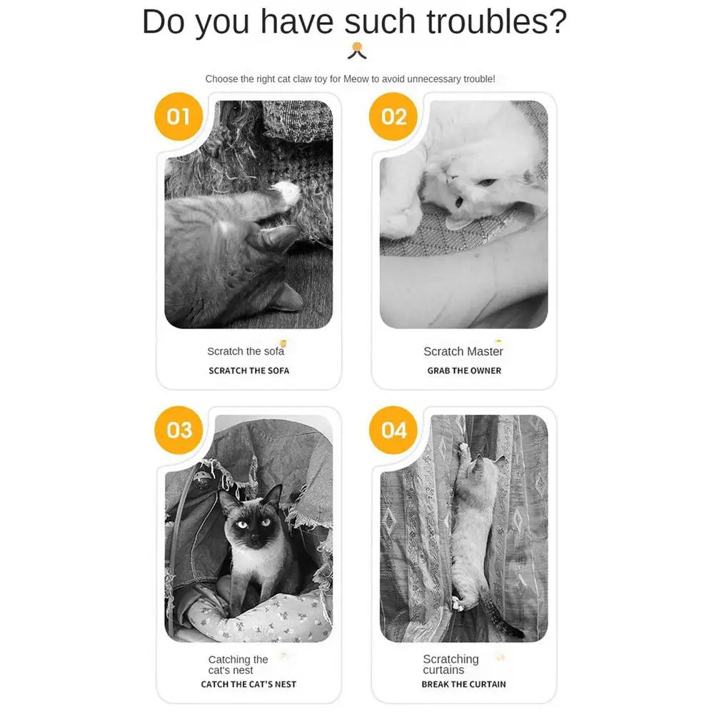 Oval Sisal Cat Scratching Pad and Sleeping Mat