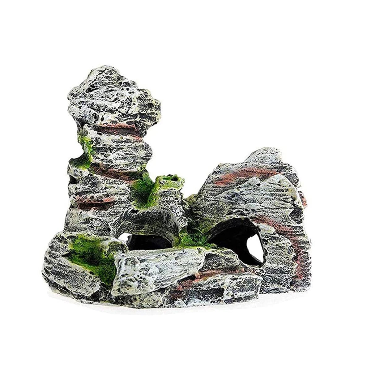 Mossy Hiding Cave for Aquarium Decoration and Landscaping