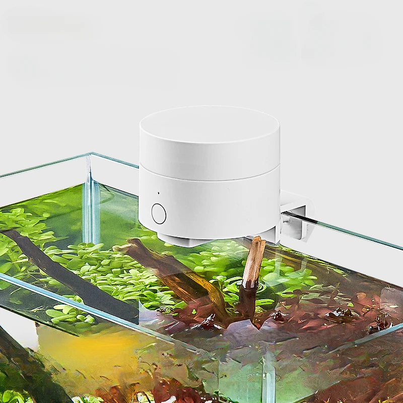 Timed Fish Feeder for Small Tanks - Clog-Free Design