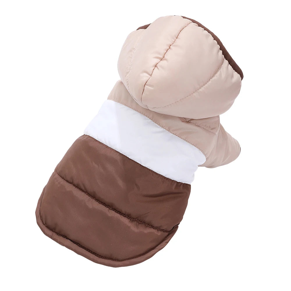 Waterproof Windproof Dog Hoodie for Small Dogs and Cats