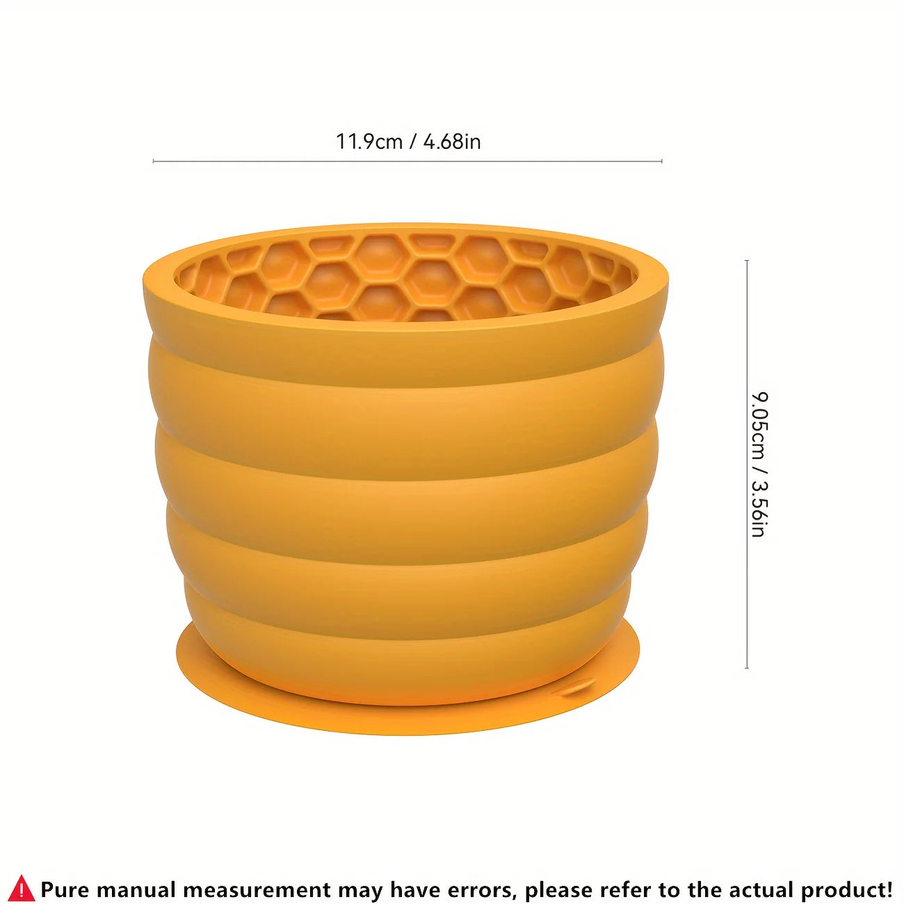 Silicone Slow Feeder Dog Bowl for Small to Medium Breeds