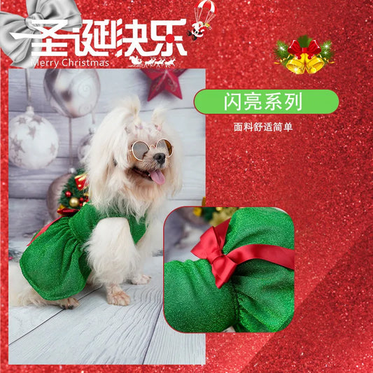 Christmas Dog Dresses - Cute Holiday Apparel for Pets