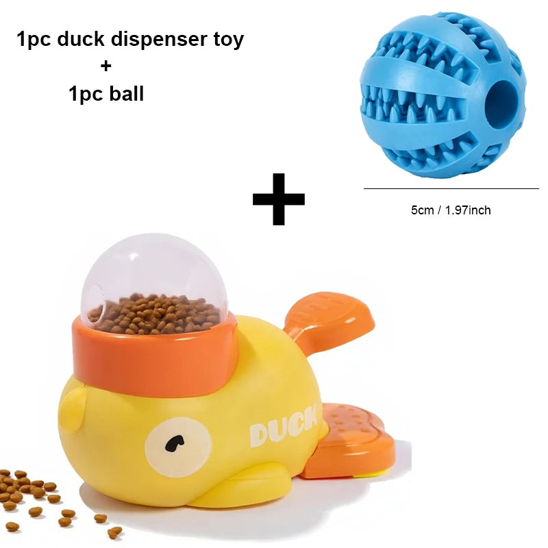 Puzzle Food Dispenser Dog Toy for Mental Stimulation