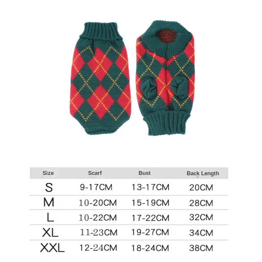 Winter Cat Sweater Vest for Sphynx and Small Cats