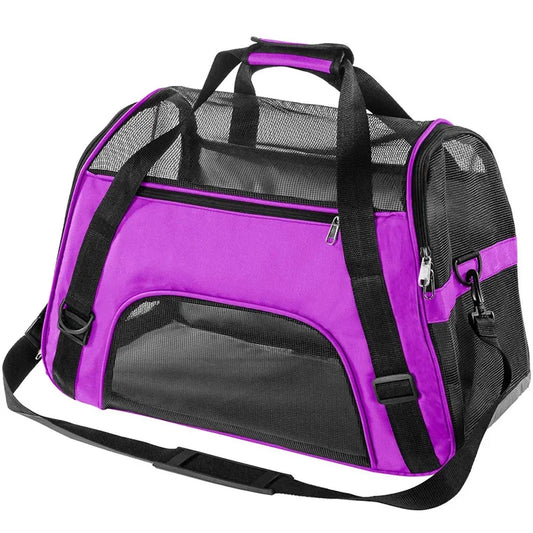 Breathable Mesh Pet Travel Backpack for Cats and Dogs