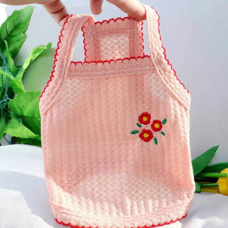 Summer Thin Strap Soft Dog Clothing for Small Pets