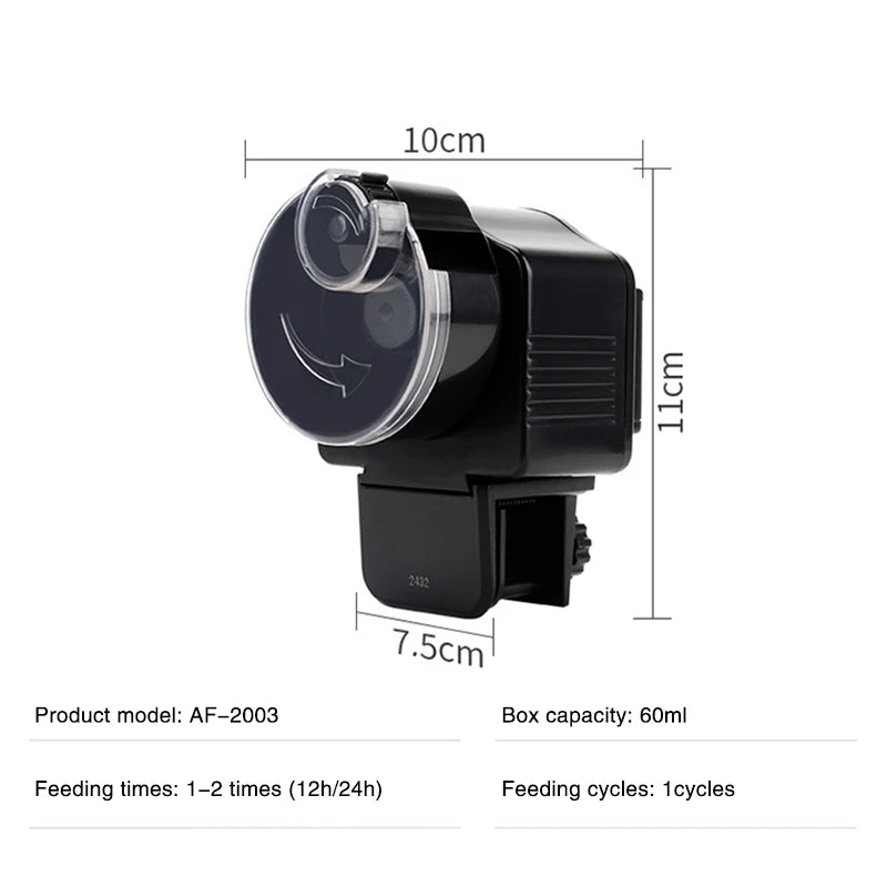 Automatic Fish Food Feeder with Timer for Aquariums