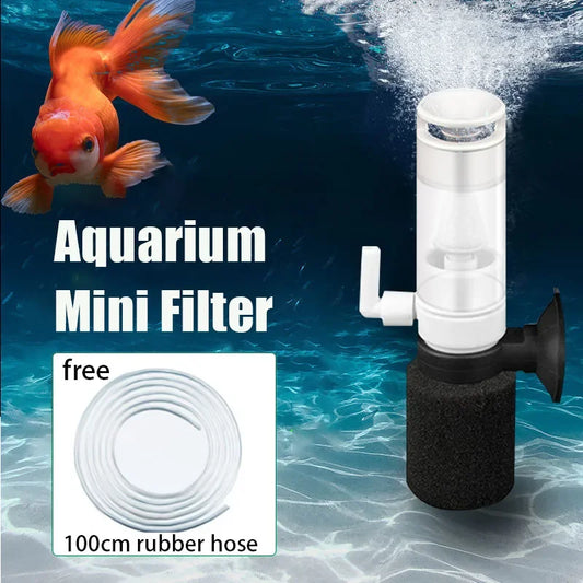 Multi-Layer Sponge Filter for Small Aquariums