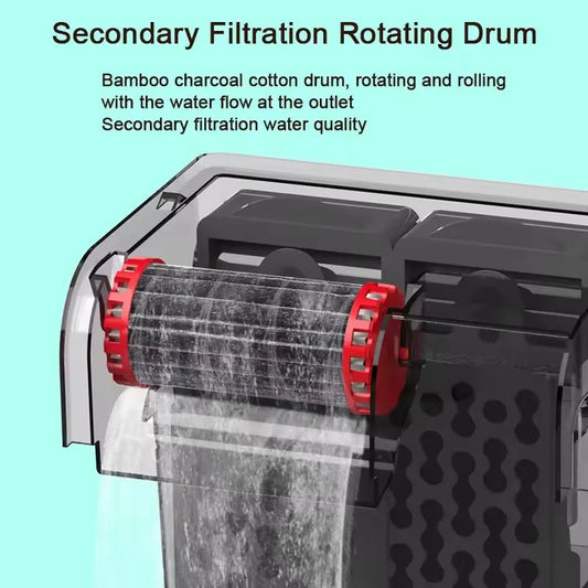3-in-1 Silent Aquarium Filter and Aeration Pump