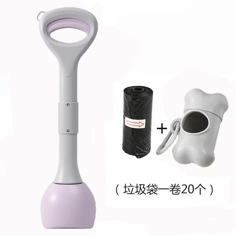 70cm Portable Dog Pooper Scooper for Easy Waste Cleanup