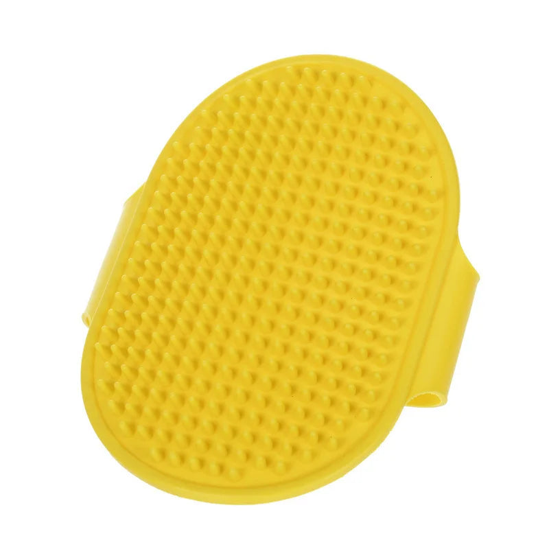 Adjustable Rubber Grooming Brush for Dogs and Cats
