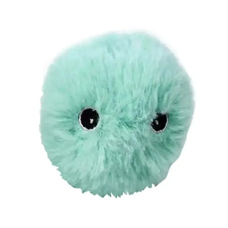 Plush Self-Healing Cat Teaser Balls with Sound Effects