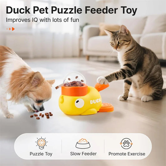 Puzzle Food Dispenser Dog Toy for Mental Stimulation