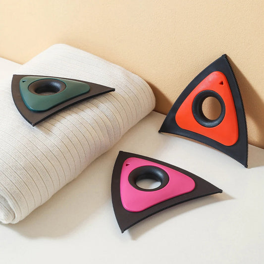 Triangular Pet Hair Remover Brush for Bed and Sofa