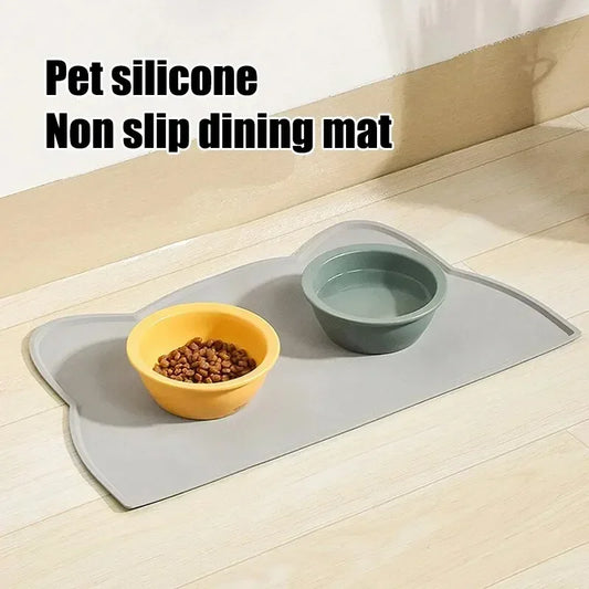 Non-Slip Silicone Pet Feeding Mat for Dogs and Cats