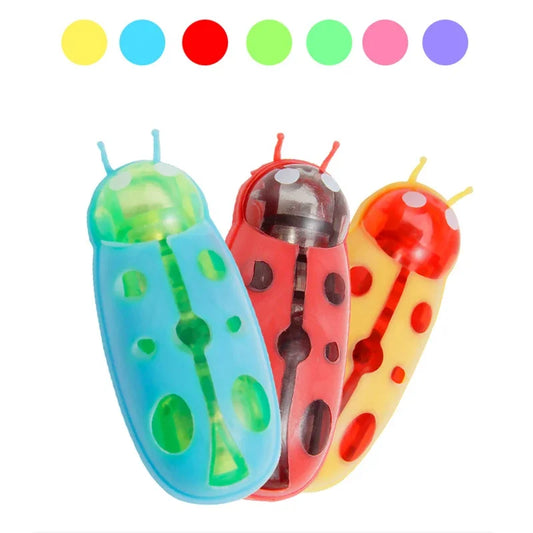 Interactive Ladybug Cat Toy - Mini Electric Pet Bug