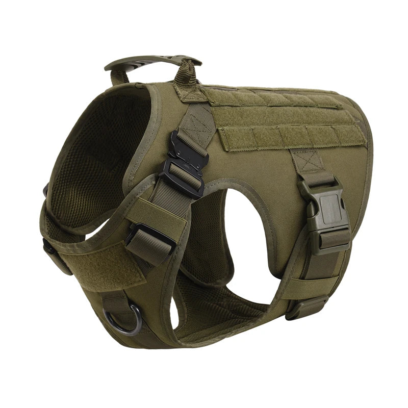 Tactical Dog Harness and Leash Set for All Breeds