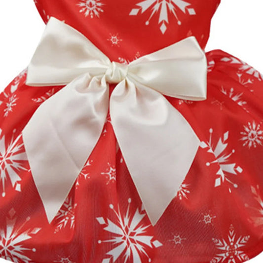 Christmas Dress for Small Dogs - Cute Holiday Outfit