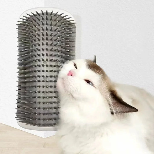 Self-Cleaning Cat Massage and Pet Hair Removal Brush