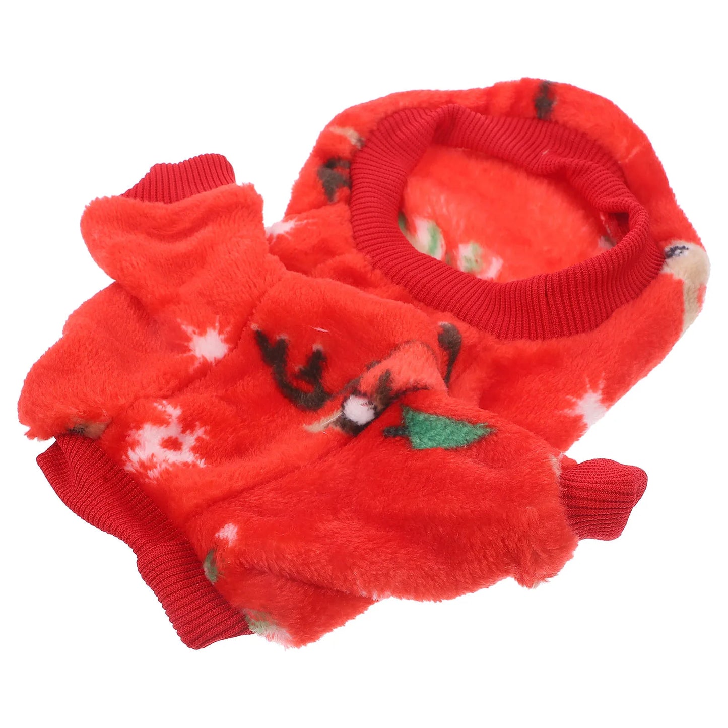 Christmas Dog Costume - Cozy Winter Outfit for Pets