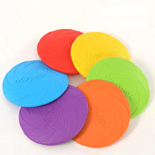Bite-Resistant Flying Disc for Dog Training and Play