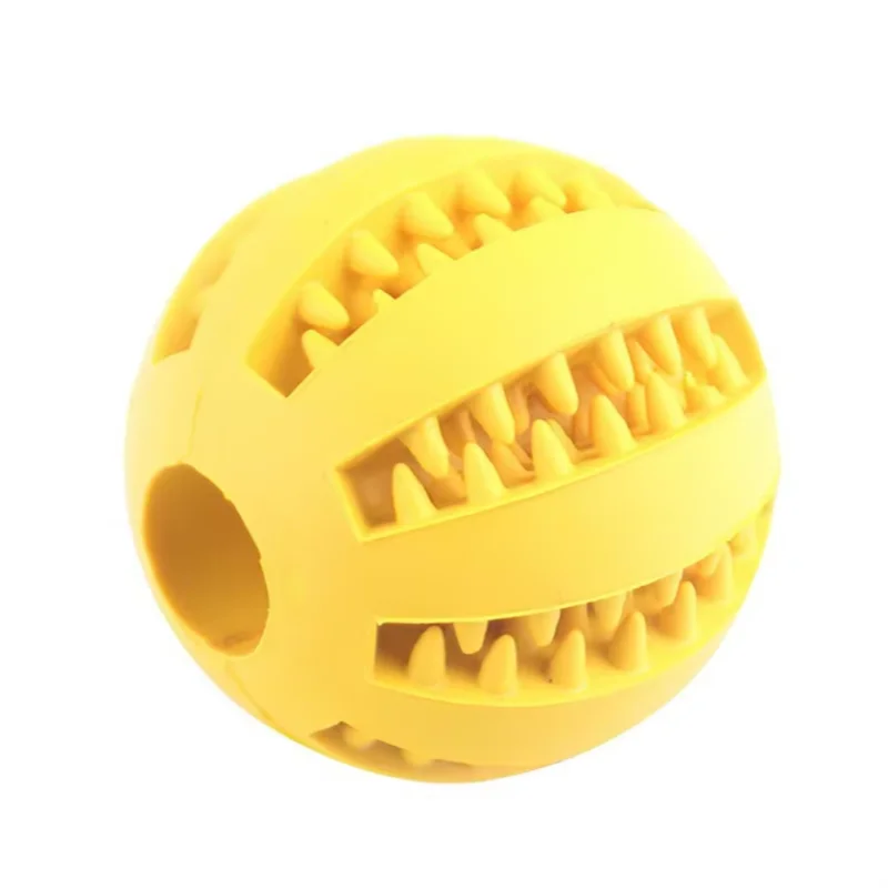 Natural Rubber Leaking Ball Toy for Dogs