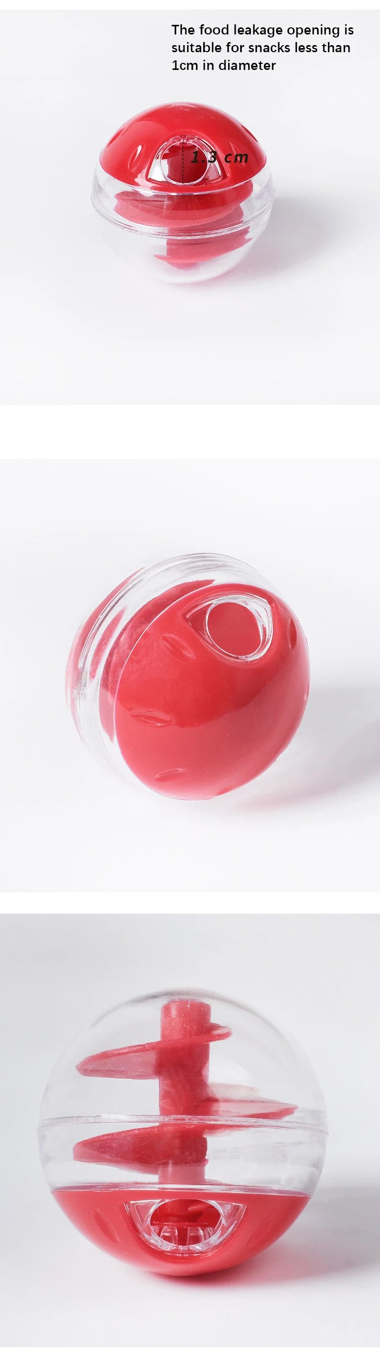 Cat Interactive Feeding Ball Toy for Bite Training and Play