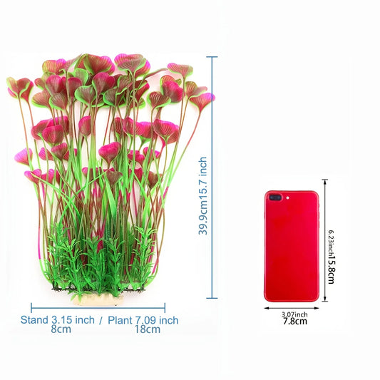 Vibrant Lifelike Artificial Aquarium Plants for Fish Tanks
