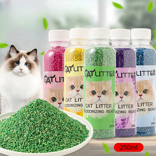 Cat Litter Deodorizing Beads for Odor Control and Freshness