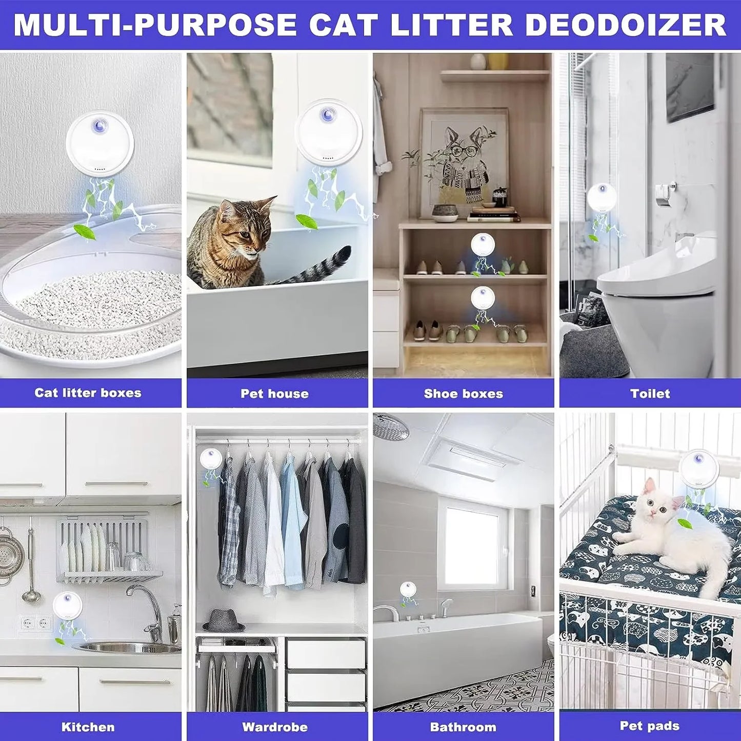 Cat Litter Box Odor Eliminator Replacement Filter