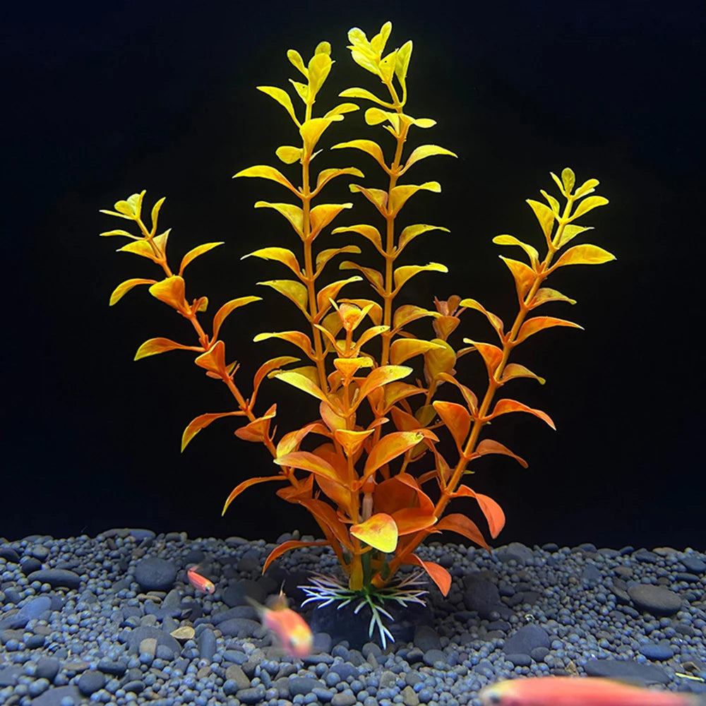 Plastic Aquatic Plants for Aquarium Decoration - Seagrass Style