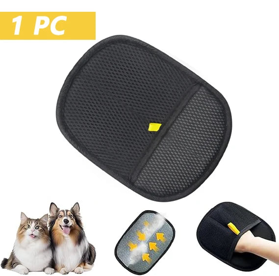 Reusable Pet Grooming Gloves for Easy Hair Removal