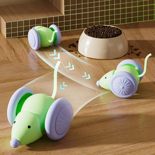 Interactive Rechargeable Mouse Toy for Cats and Kittens