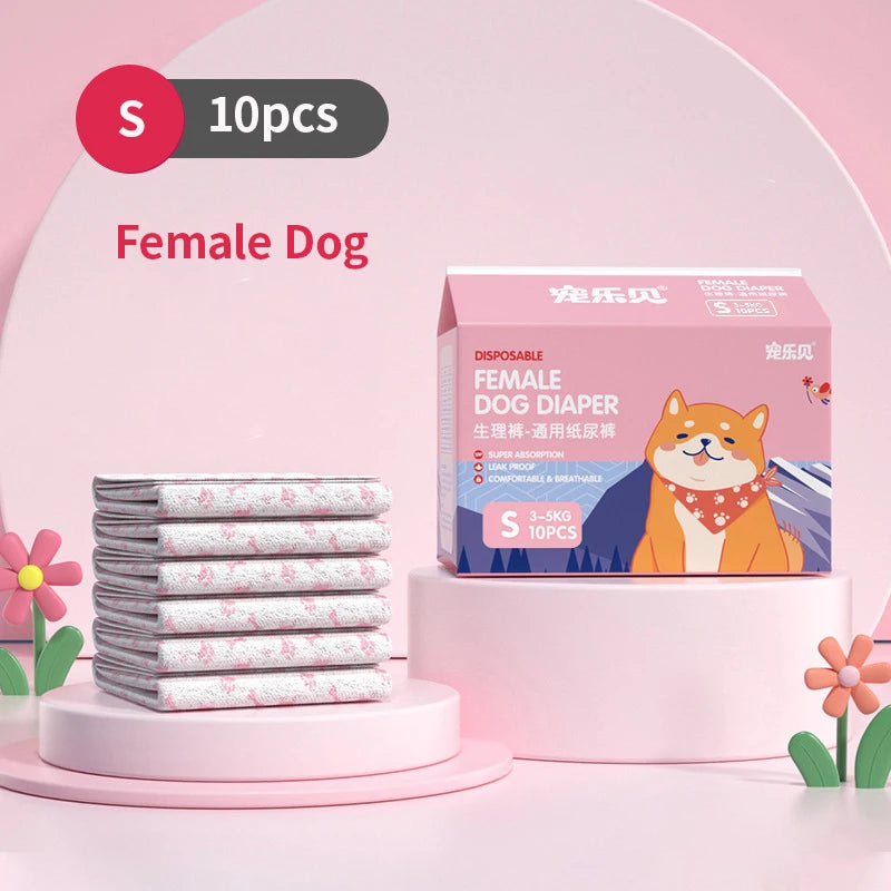 Leakproof Female Dog Diaper for Menstrual Protection
