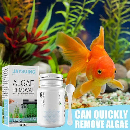 Algae Removal Powder for Aquariums and Ponds - 50g