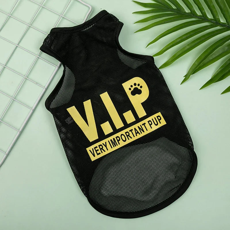 Summer Vest Tshirt for Small Dogs and Puppies