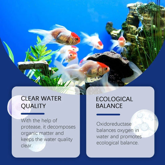 Aquarium Gravel Cleaner and Water Clarifier Solution