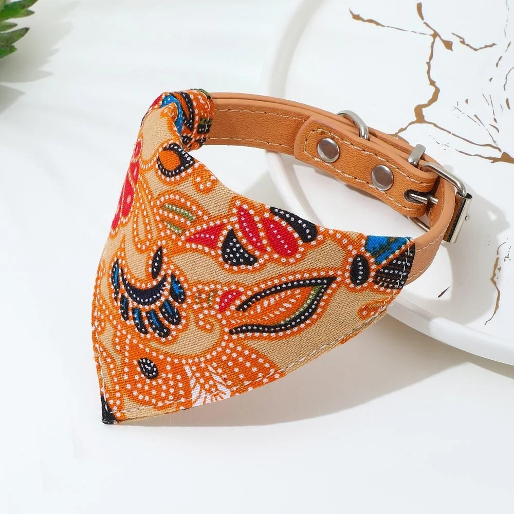 Adjustable Triangle Scarf for Dogs and Cats, XS-L