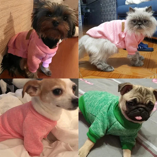Cozy Sweater for Small and Medium Dogs, Warm Pet Apparel