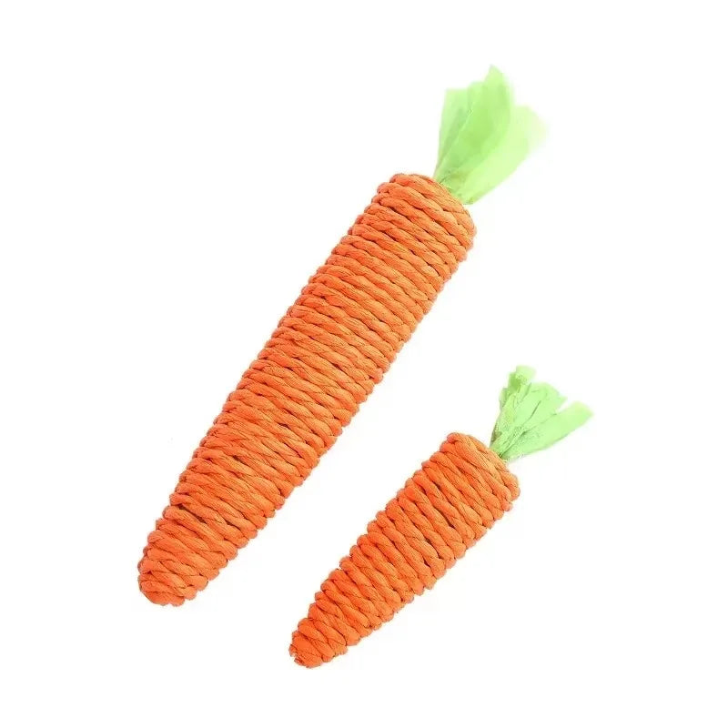 Carrot Teething Sticks for Cats - Bite & Scratch Resistant