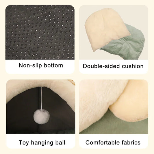 Washable Cat Beds and Cushions for Small Pets