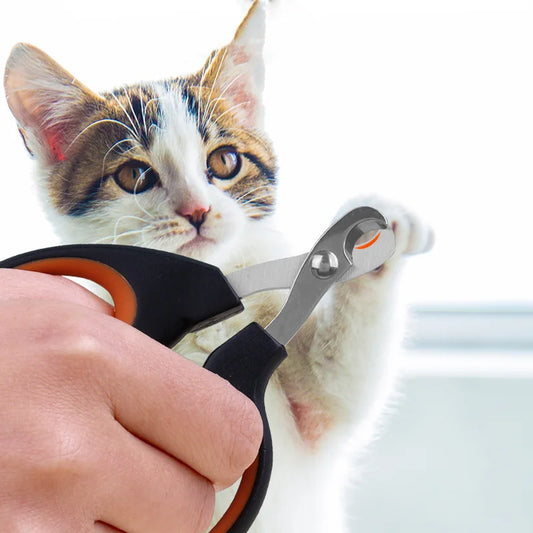 Half Moon Pet Nail Scissors for Cats and Dogs
