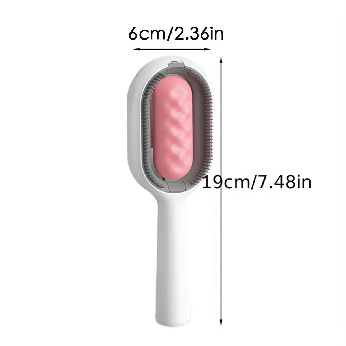 Cat and Dog Grooming Brush - Pet Hair Remover for Cats