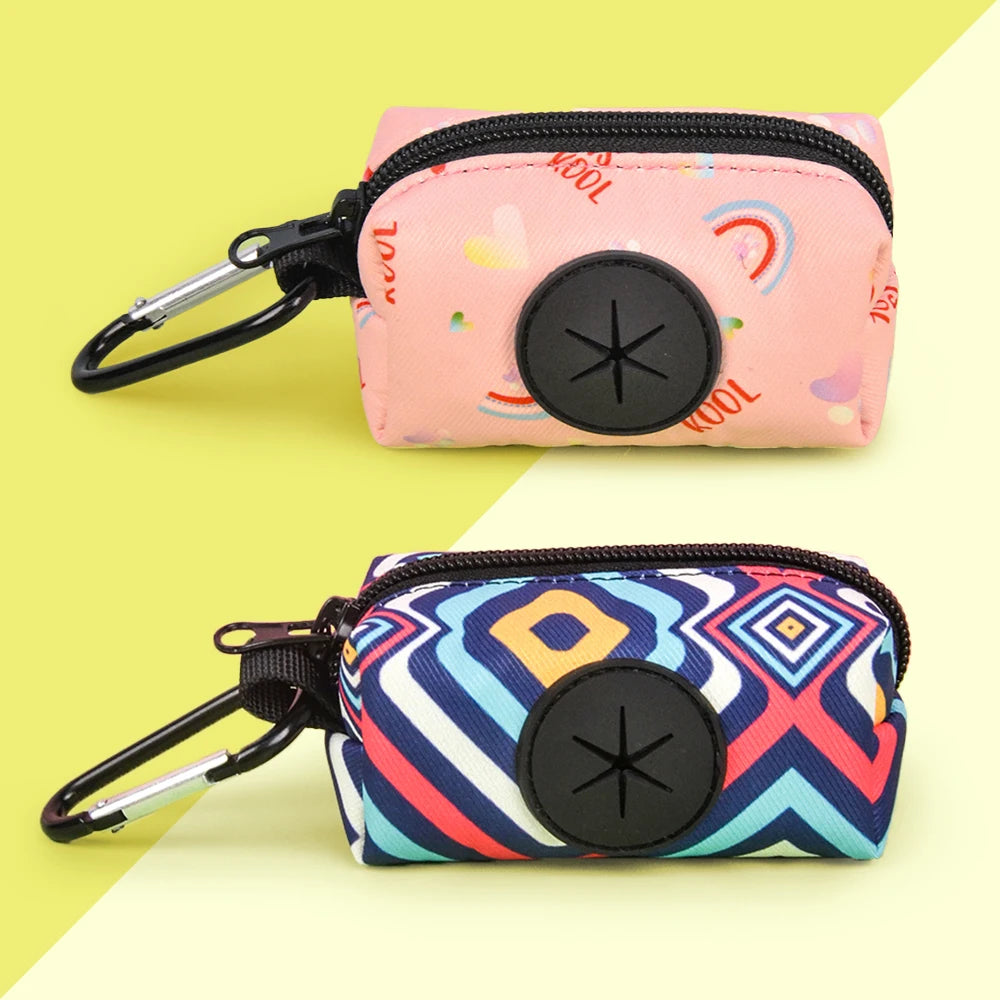 Stylish Dog Poop Bags for Easy Cleanup - 1 or 2 Pack