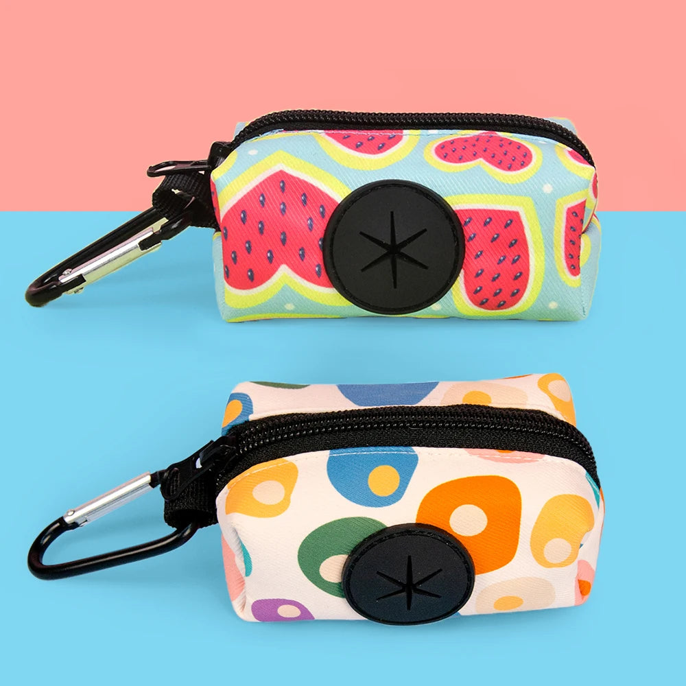 Stylish Dog Poop Bags for Easy Cleanup - 1 or 2 Pack