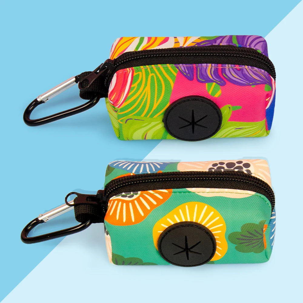 Stylish Dog Poop Bags for Easy Cleanup - 1 or 2 Pack