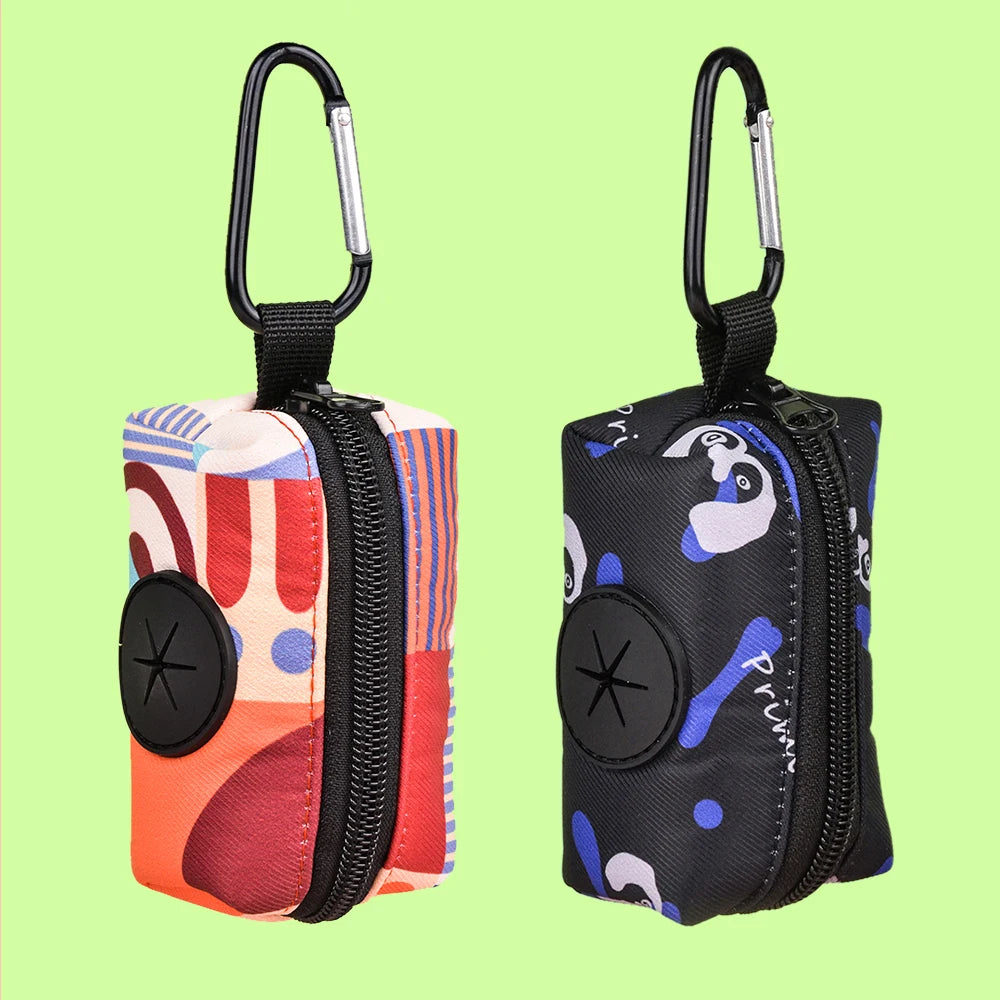 Stylish Dog Poop Bags for Easy Cleanup - 1 or 2 Pack