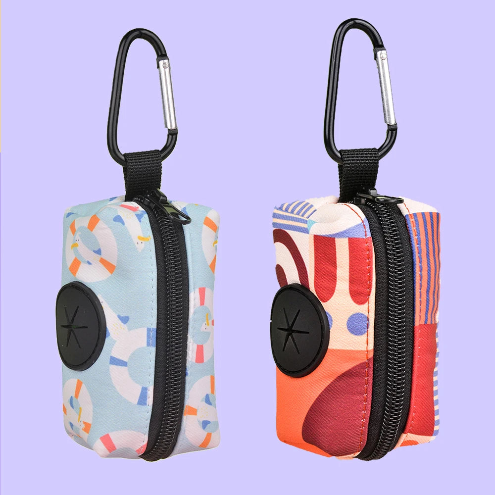 Stylish Dog Poop Bags for Easy Cleanup - 1 or 2 Pack